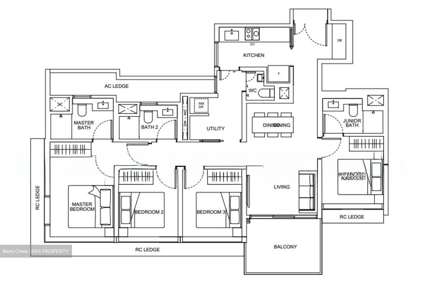 Hillhaven (D23), Apartment #556454051